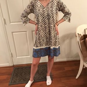 A light weight comfy printed dresss